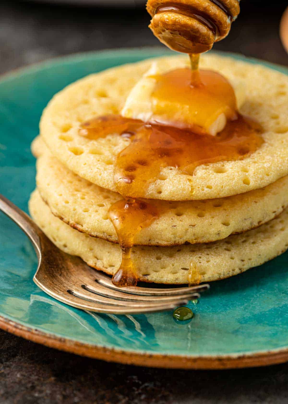 Easy Baghrir for Beginners: Honey-Soaked Moroccan Pancakes