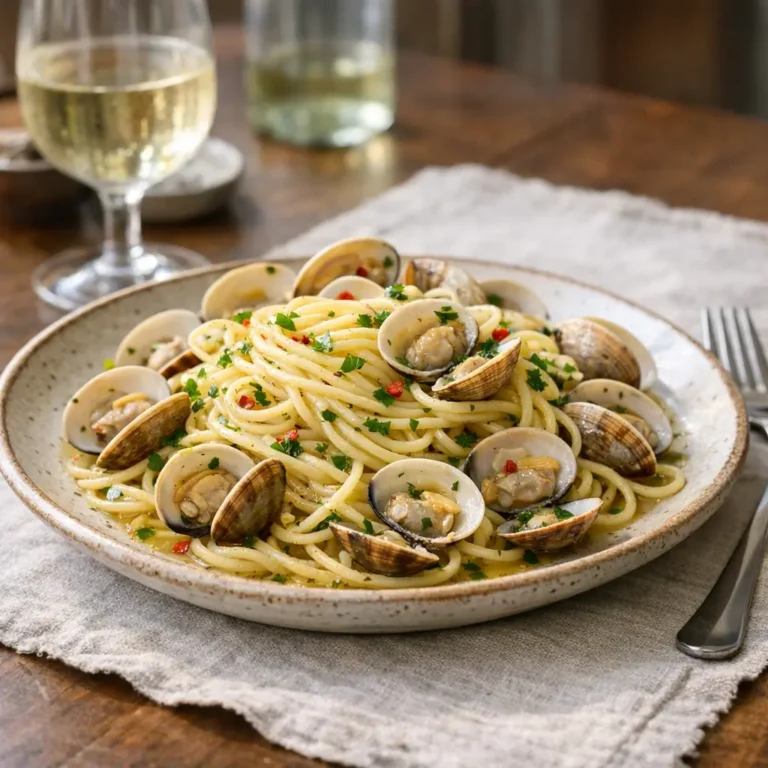 Delicious Spaghetti alle Vongole (Italian Clams & Pasta)