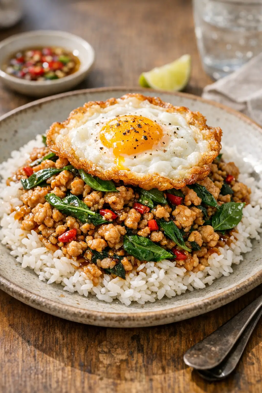 Thai Basil Chicken in 20 Minutes: Fast, Fragrant, Saucy