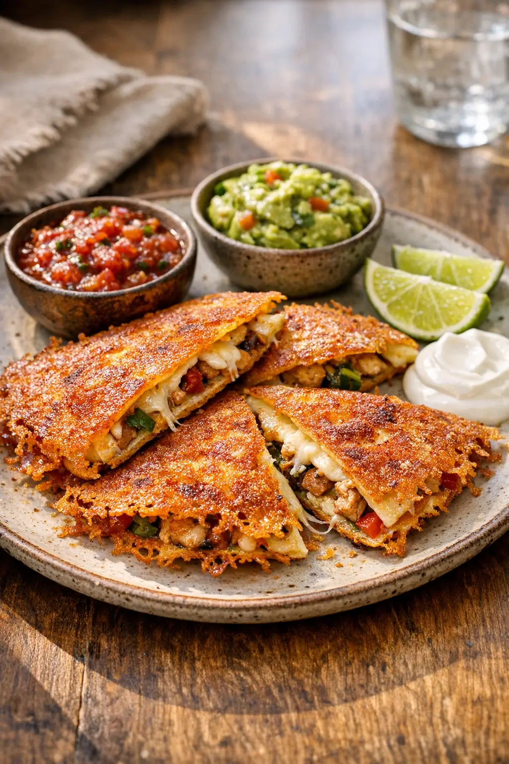 Upside-Down Quesadilla: Crispy Outside, Gooey Inside Fast