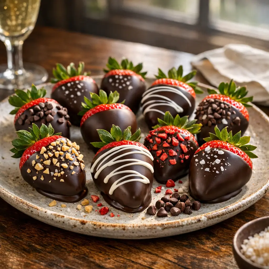 Valentine’s Chocolate-Covered Strawberries Busy Cooks Can Nail