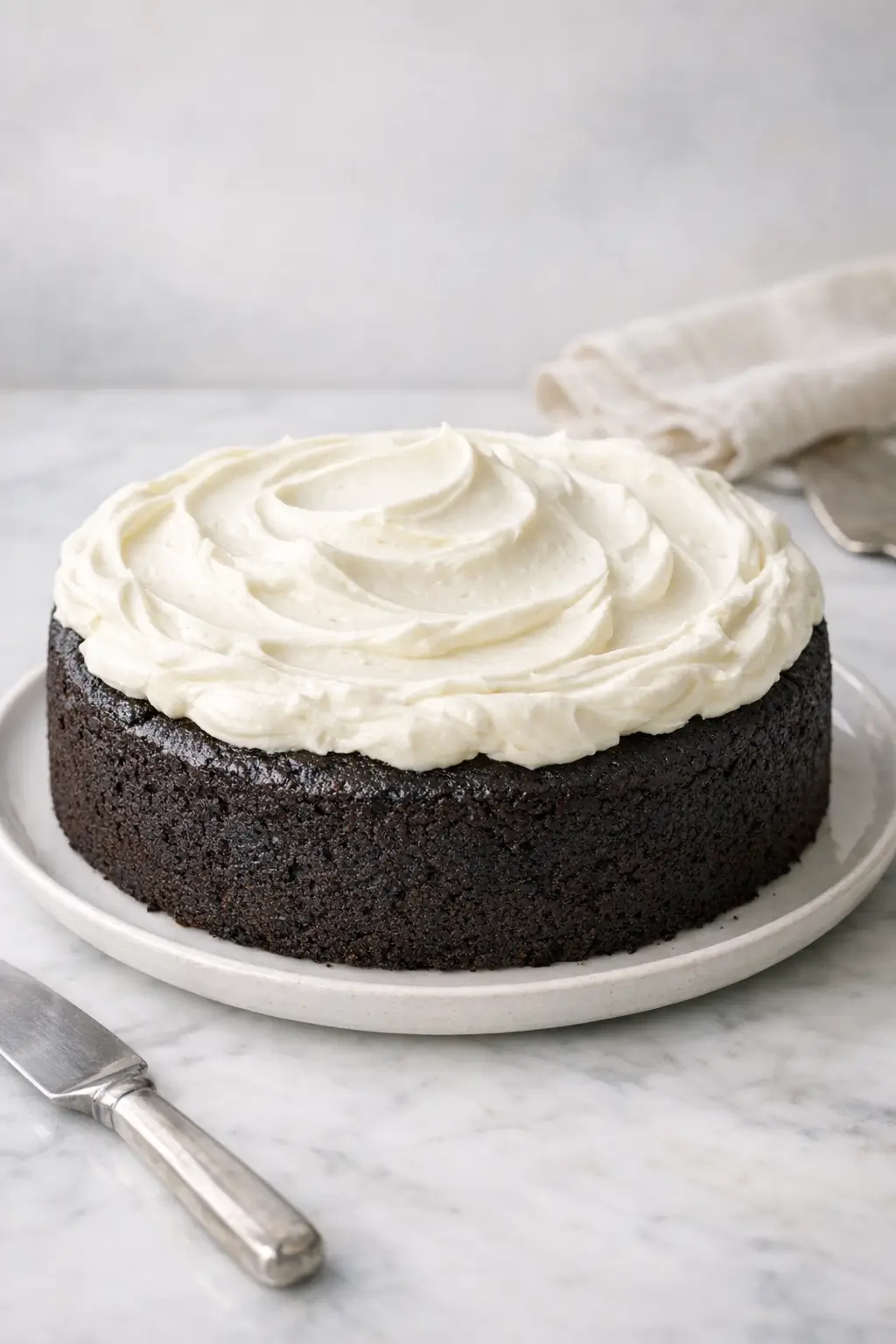 Guinness Chocolate Stout Cake with Tangy Frosting