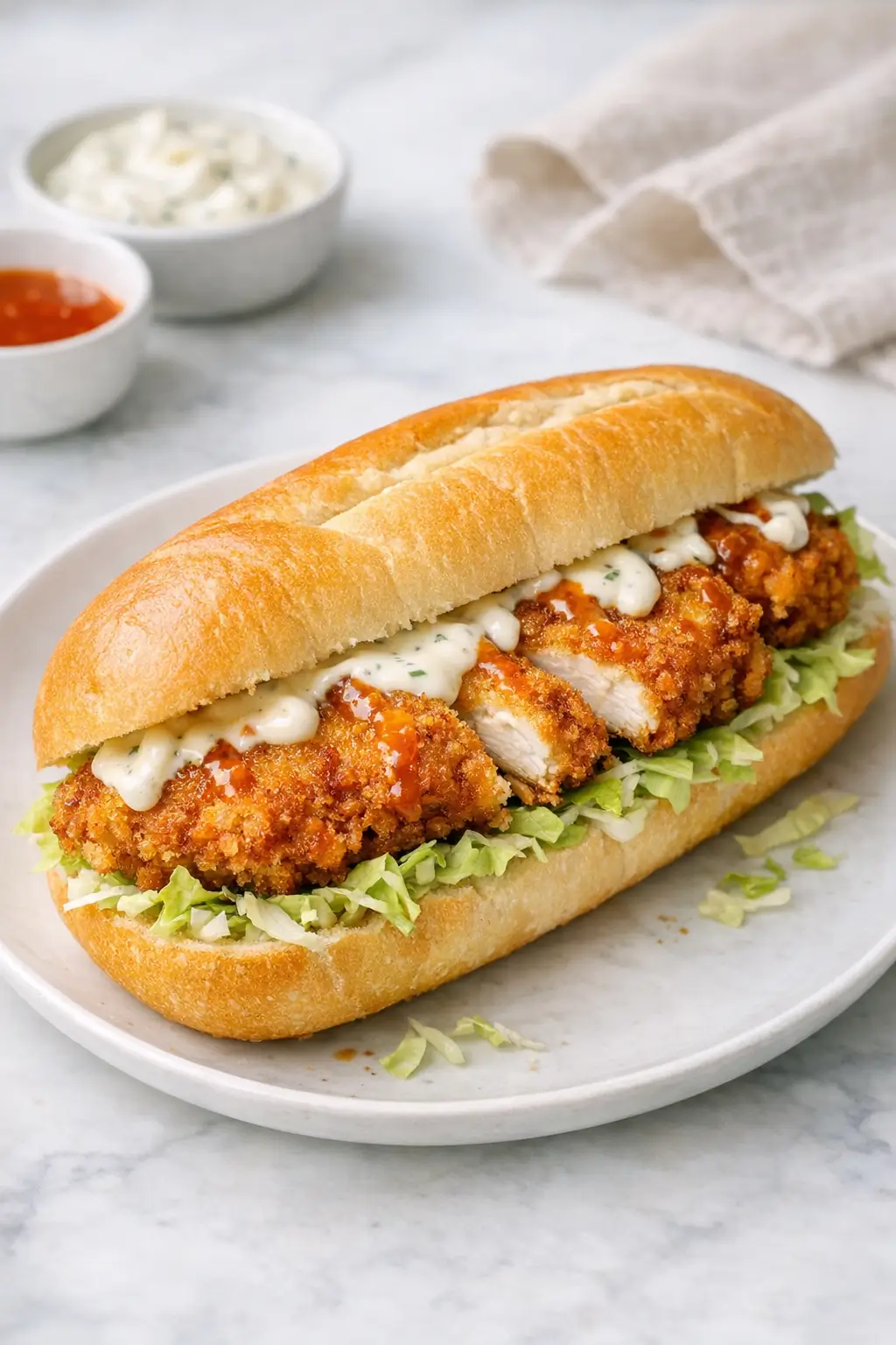 Irish Chicken Fillet Roll, Dublin Deli-Style Easy Comfort