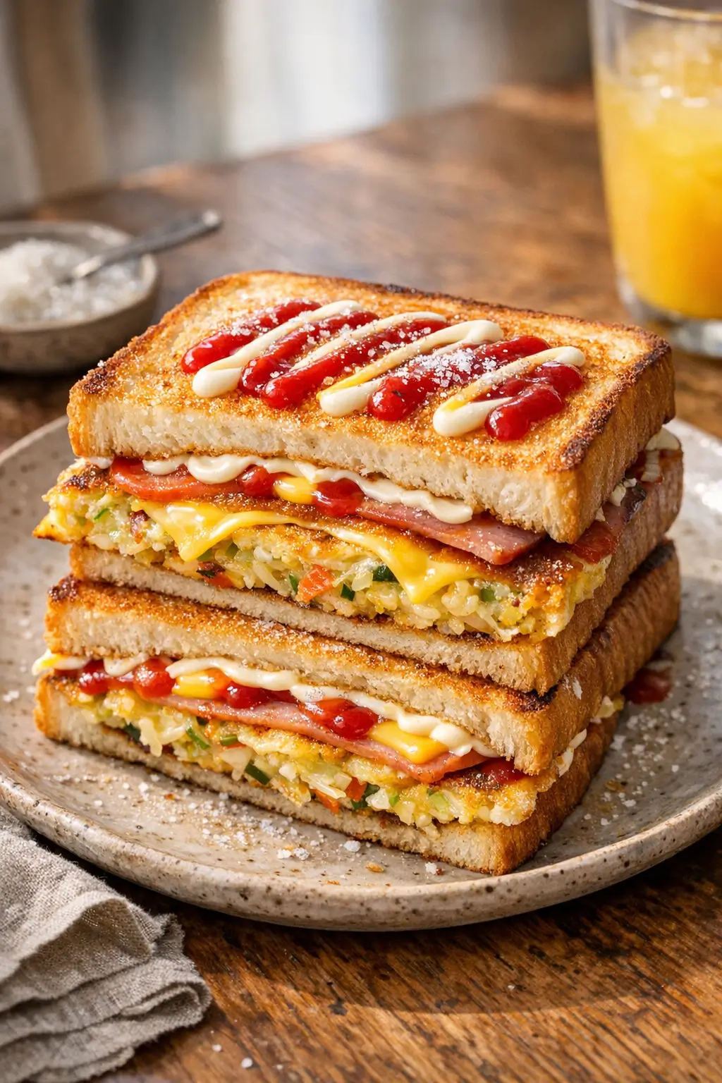 Korean Street Toast: Sweet‑Savory Breakfast in Minutes