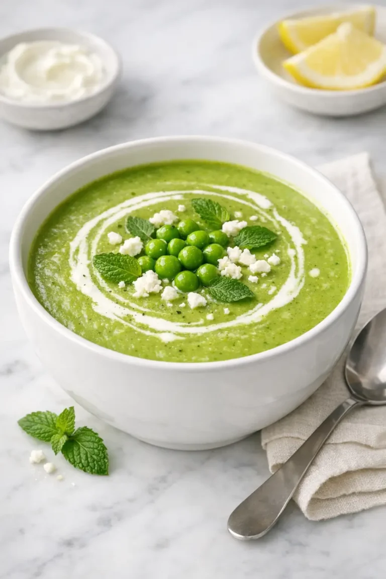 Pea and Mint Soup That Tastes Like Spring