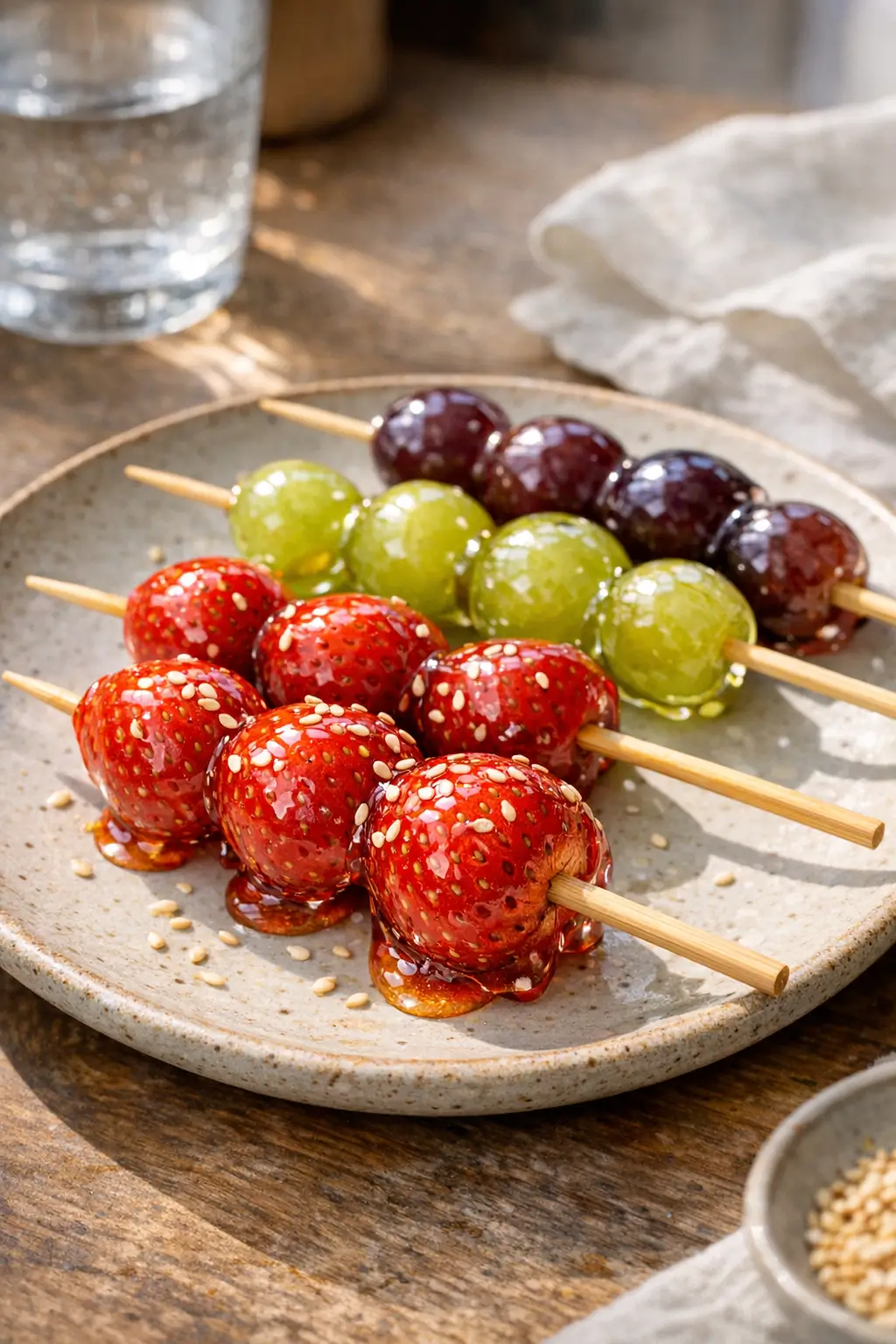 Tanghulu Made Easy: Glassy, Crunchy Fruit Skewers