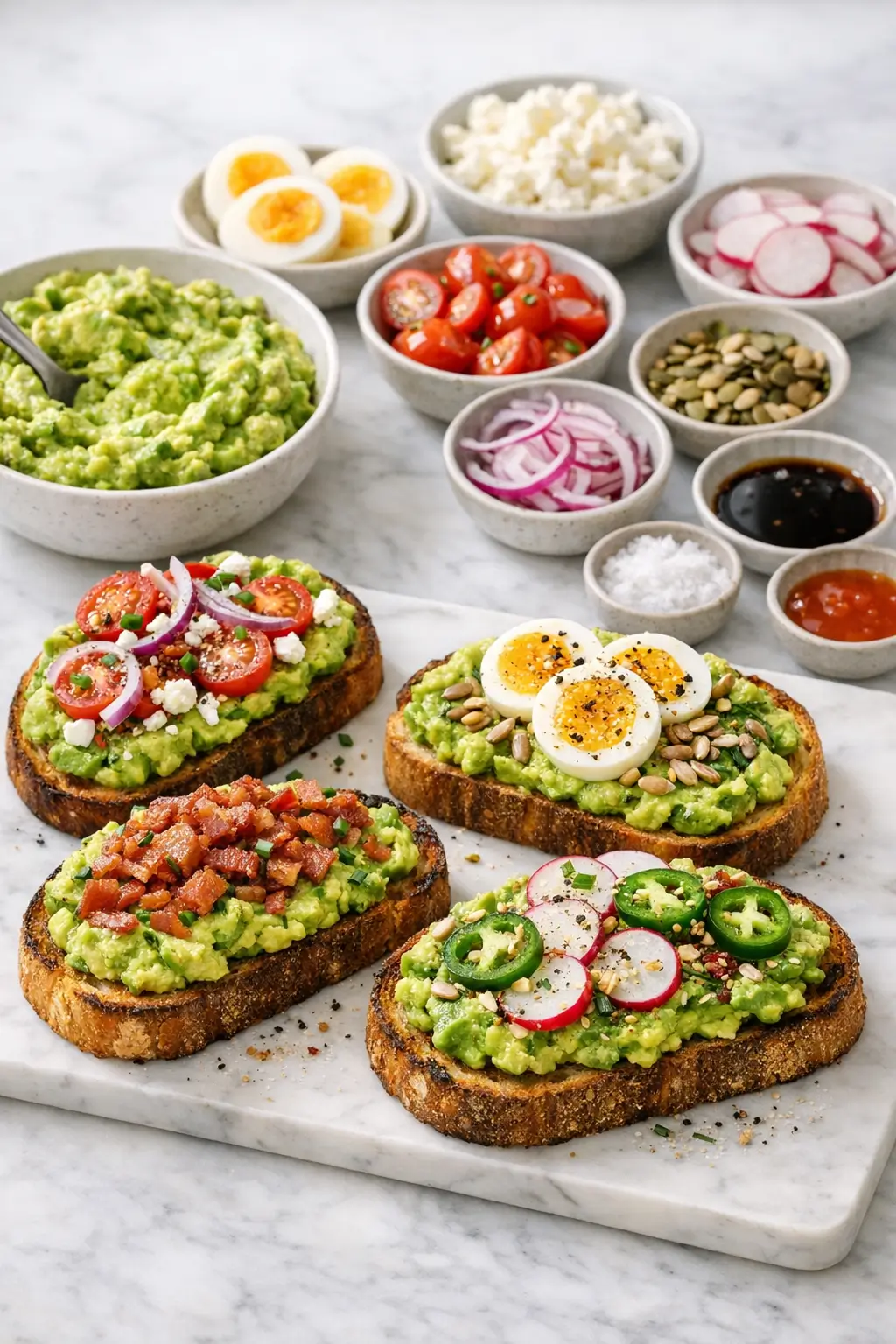 Avocado Toast Bar for Effortless Brunch Gatherings