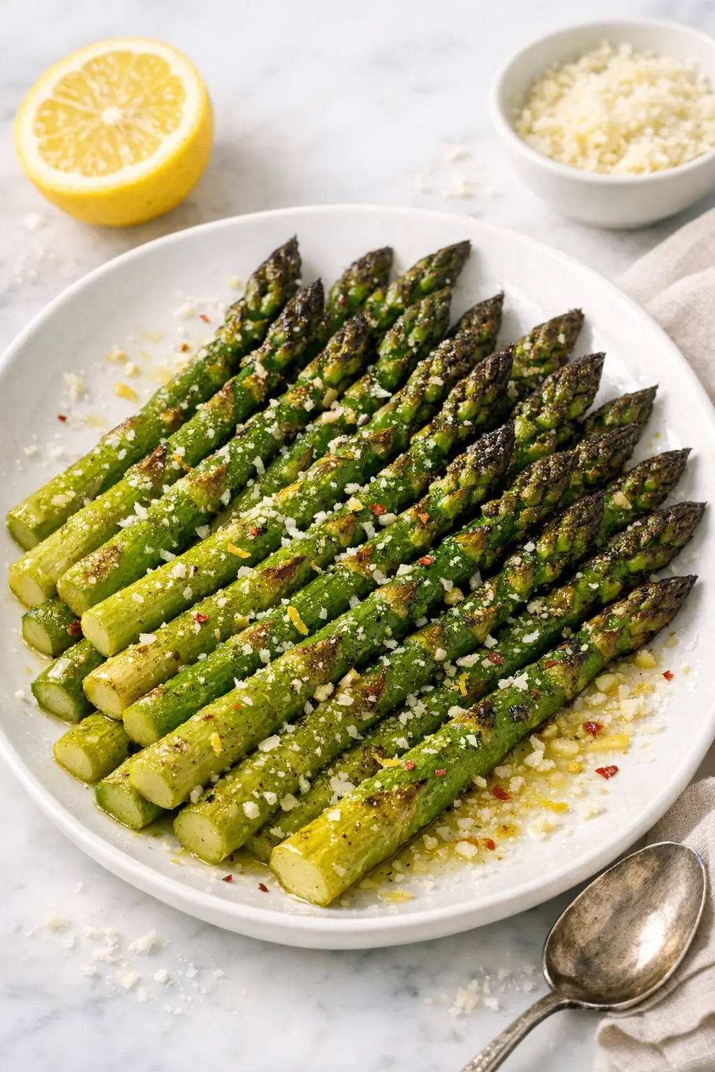 Lemon Garlic Asparagus Side for Spring Meals