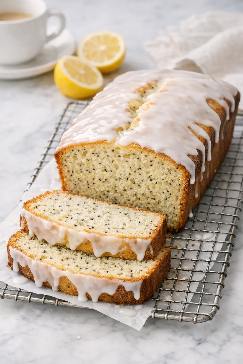 Lemon Poppy Seed Loaf for Spring Snacking