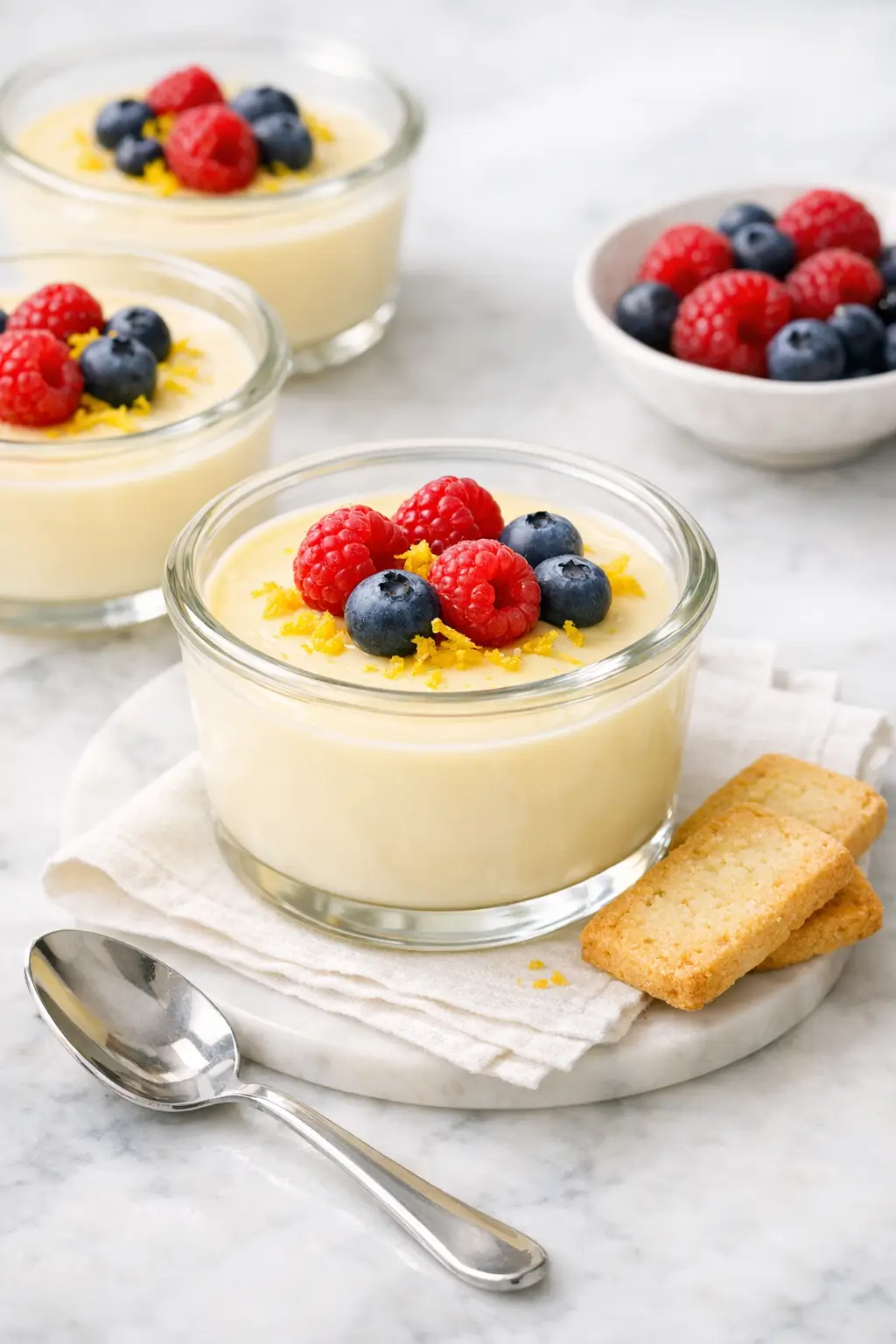 Meyer Lemon Posset for Easy Spring Dessert