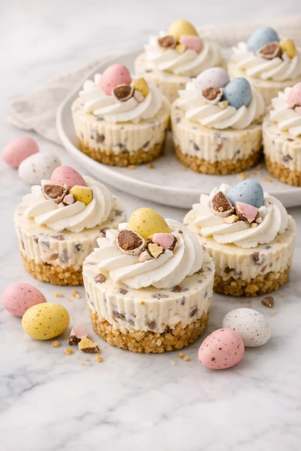 Mini Egg Cheesecake Bites for Easy Spring Parties