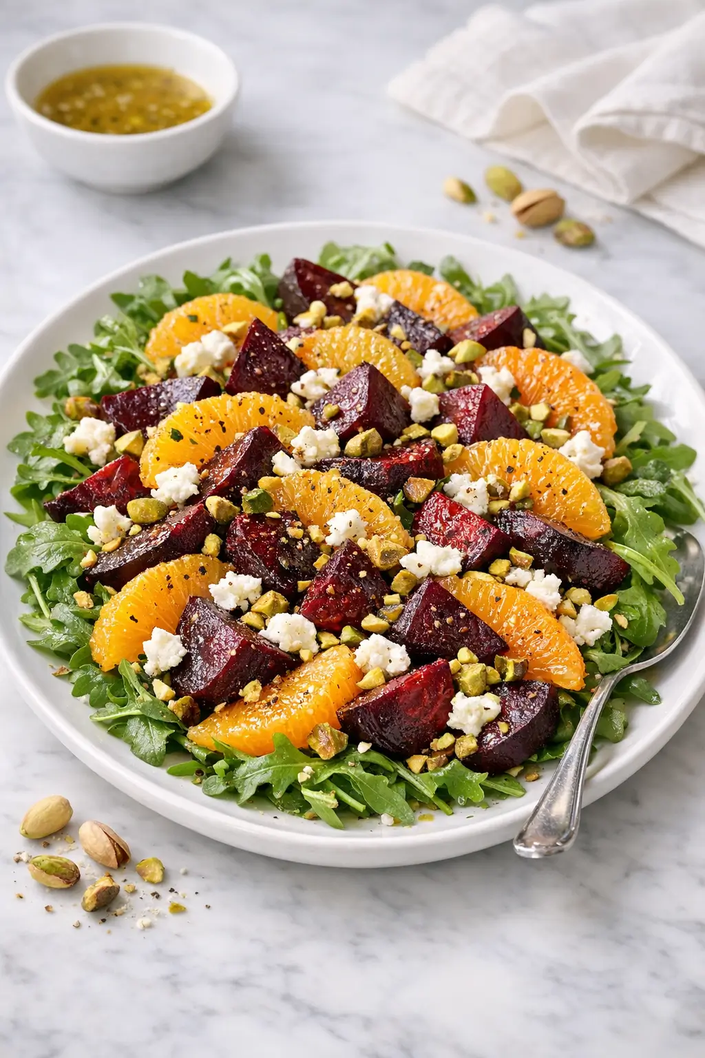 Roasted Beet Salad with Goat Cheese and Citrus
