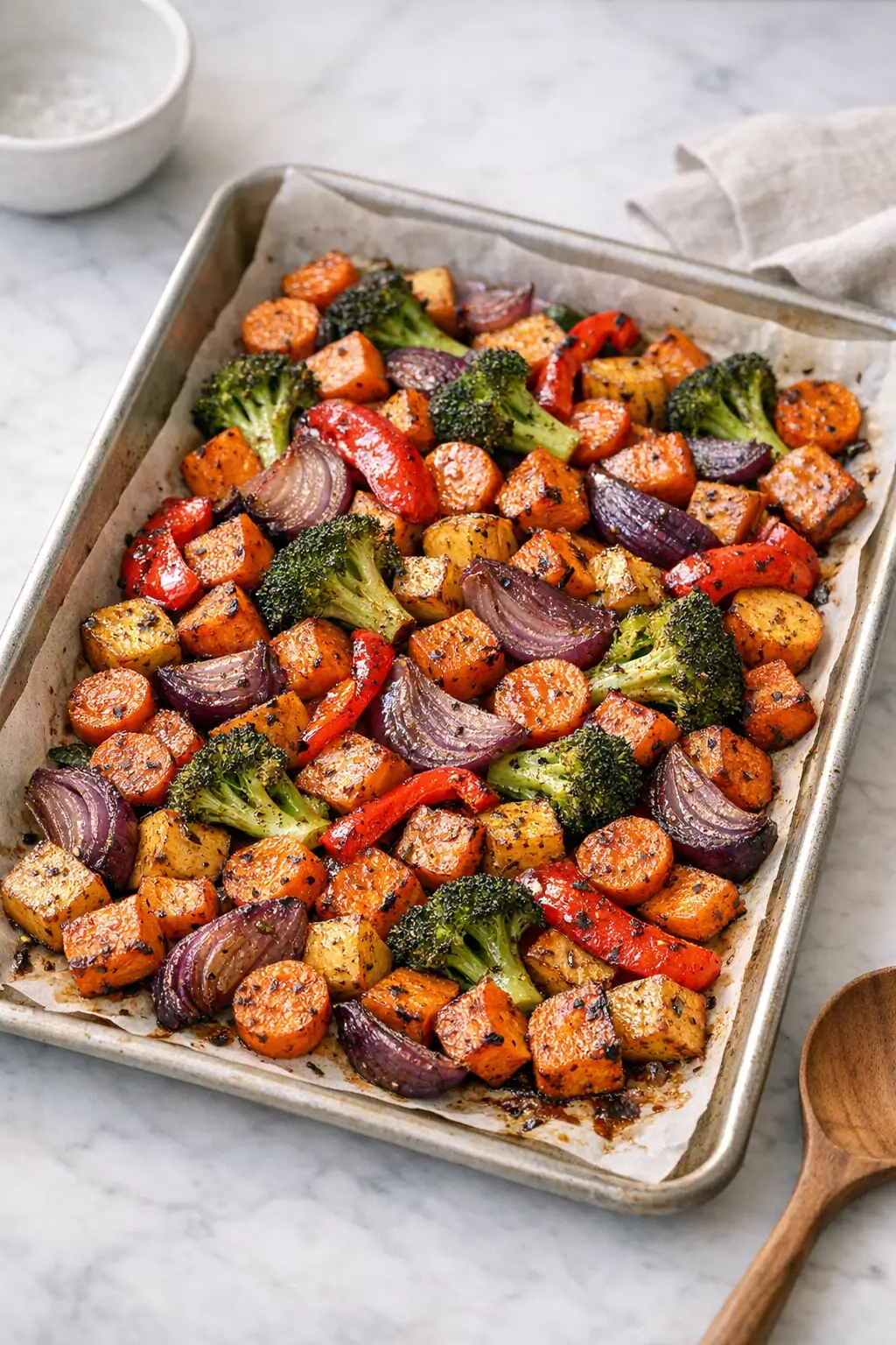 Sheet Pan Roasted Vegetables for Easy Meal Prep