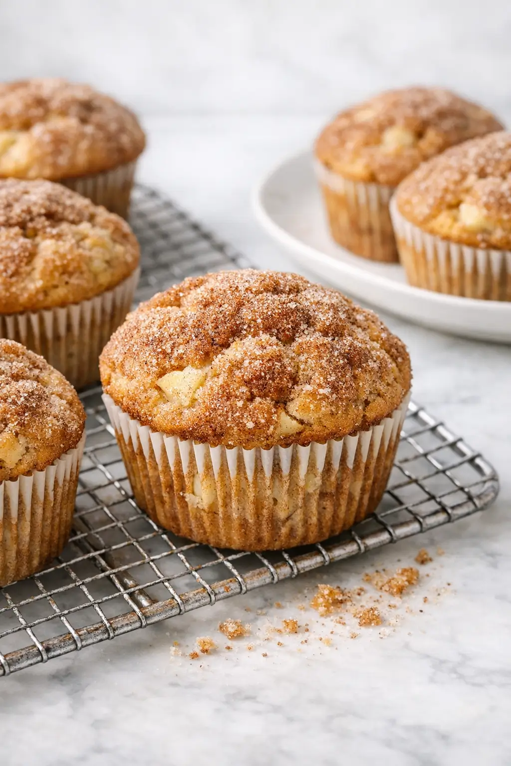 Cinnamon Apple Muffins for Easy School Snacks