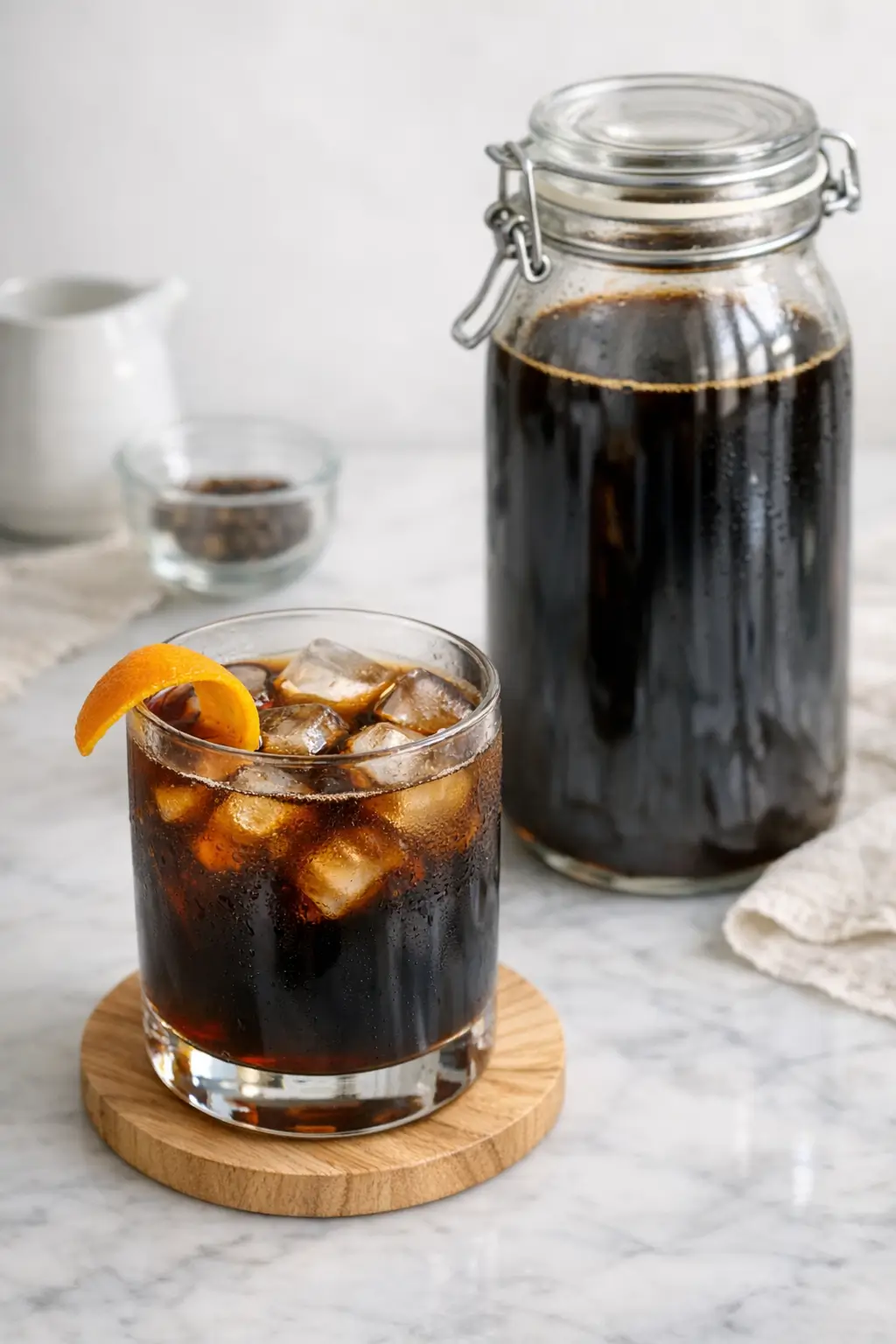Cold Brew Coffee Concentrate for Easy Brunch Drinks