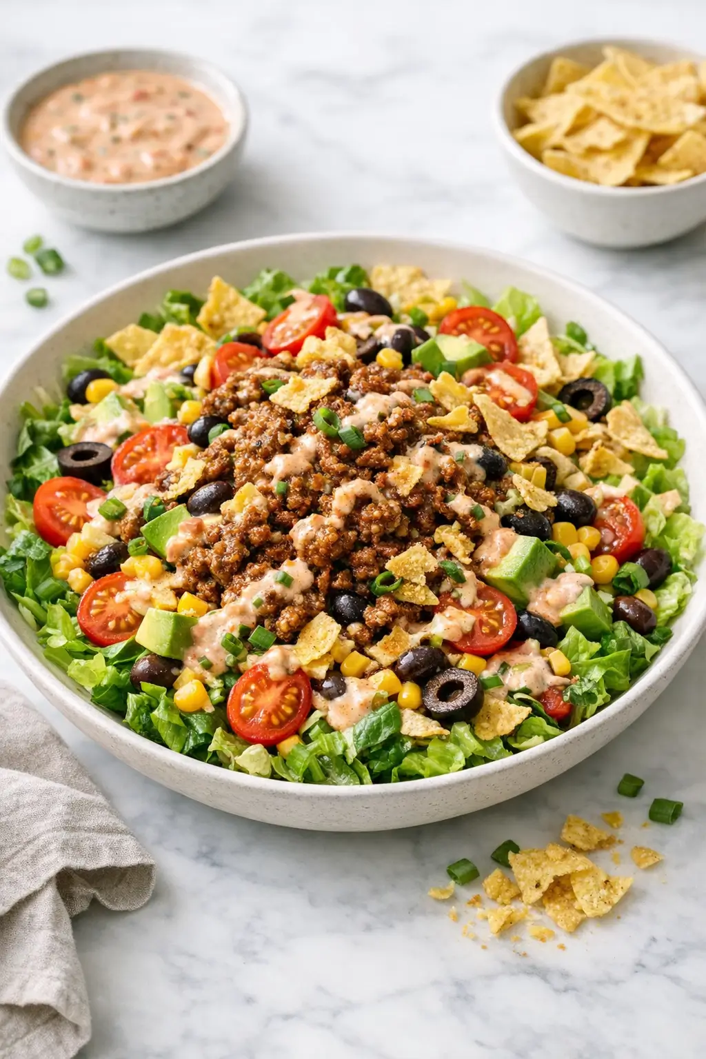 Easy Taco Salad for Laid-Back Summer Dinners