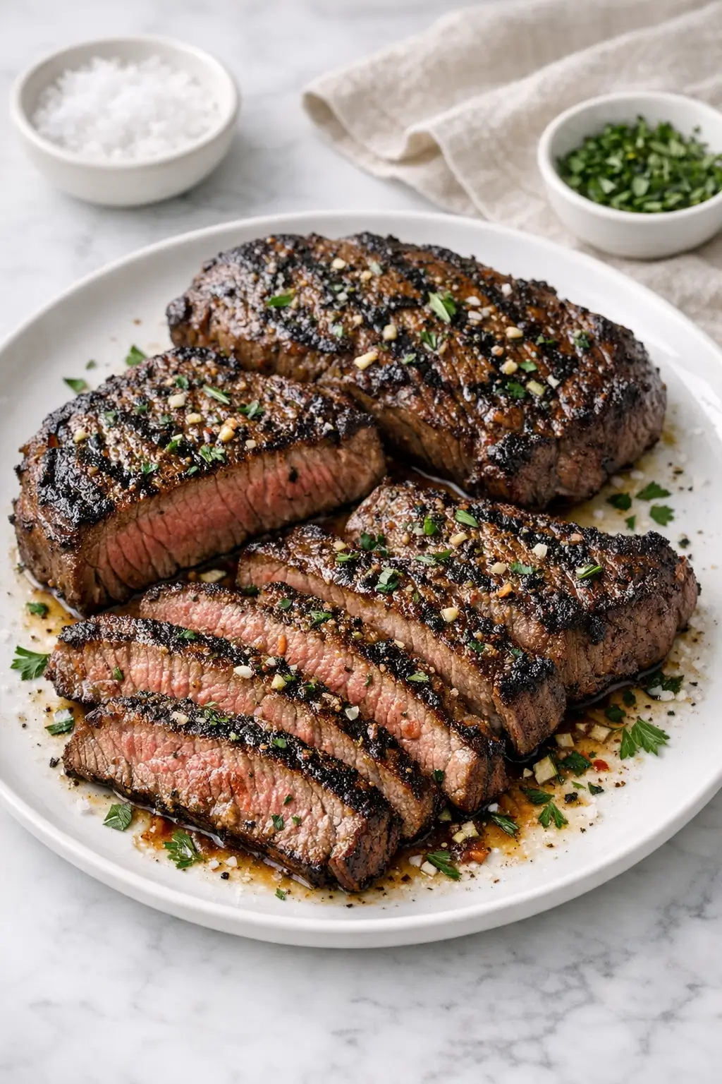 Father’s Day Steak Marinade with Garlic and Herbs