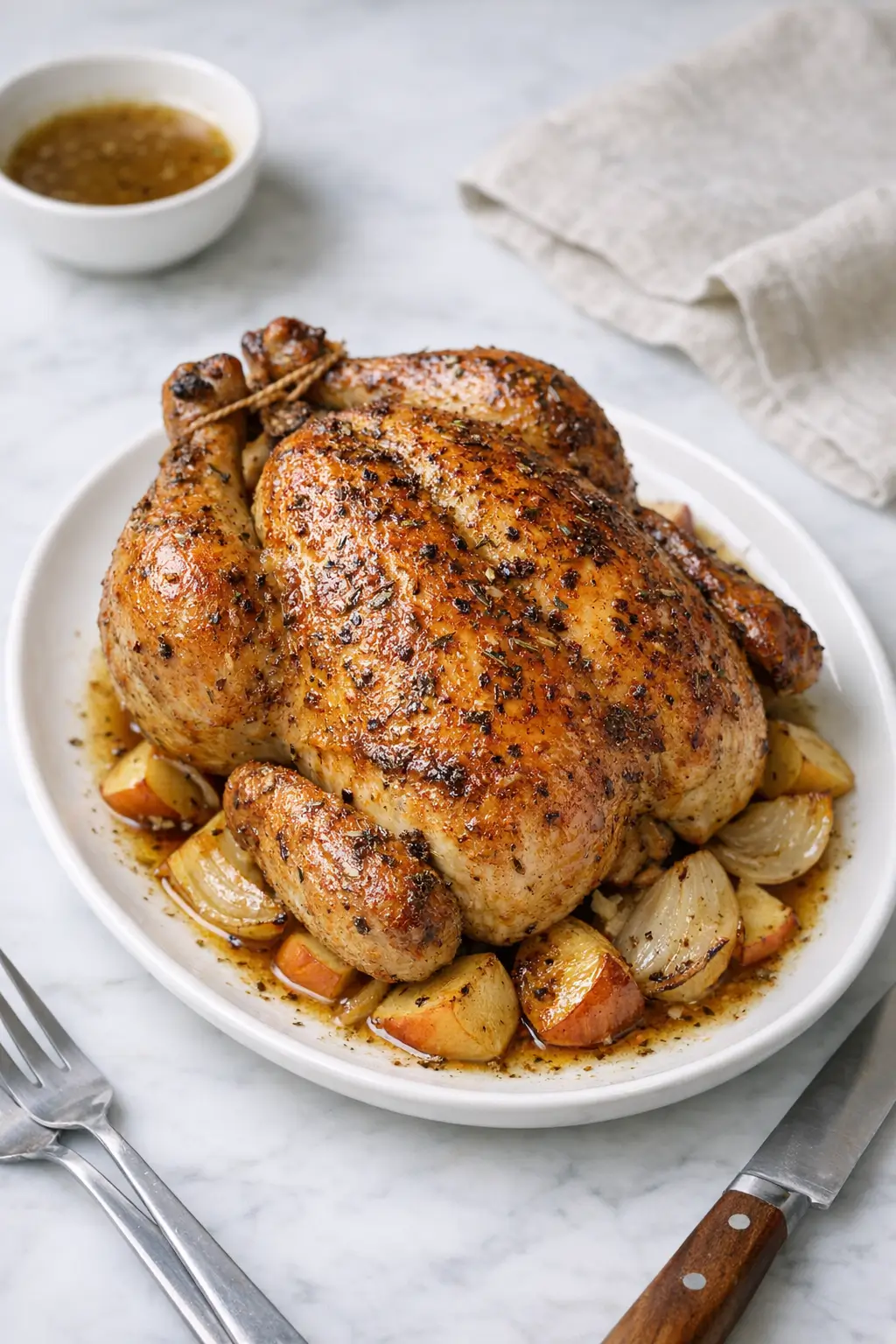 Apple Cider Chicken Marinade for Easy Roasting
