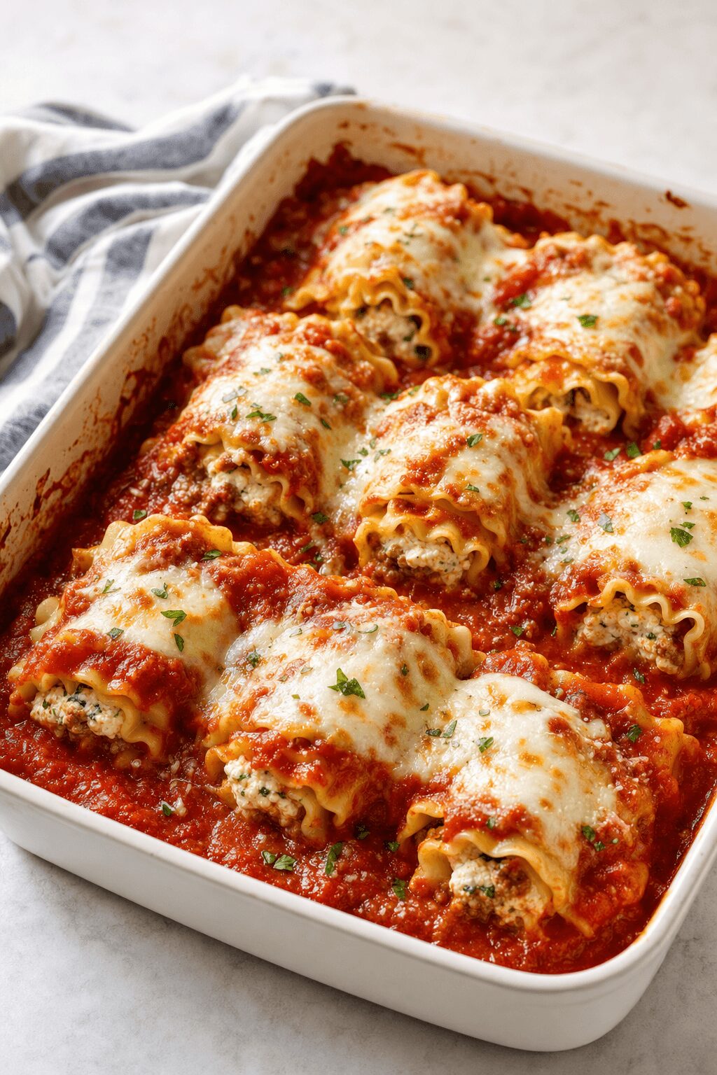 Make Ahead Lasagna Roll Ups That Save Weeknights