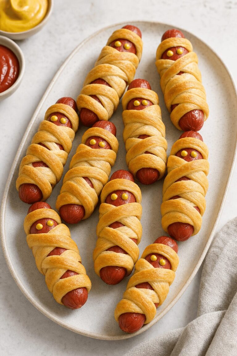 Mummy Dogs With Crescent Dough Kids Actually Eat