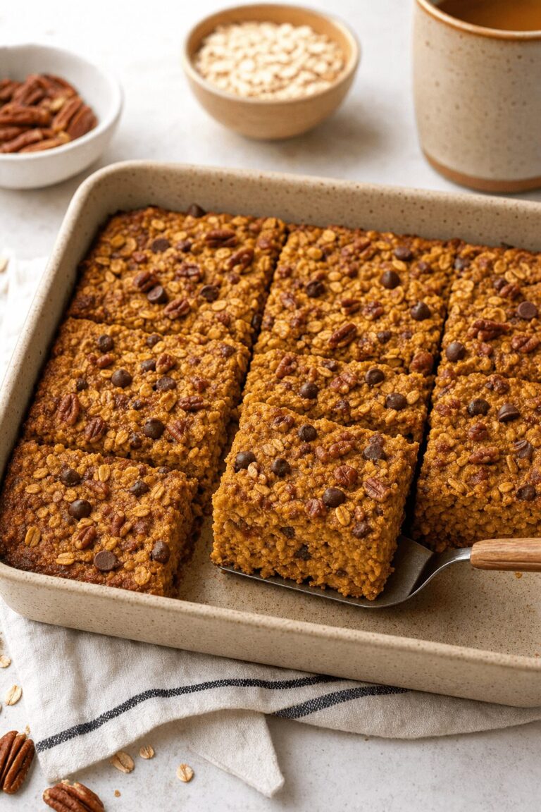 Pumpkin Baked Oatmeal That Actually Meal-Preps Well