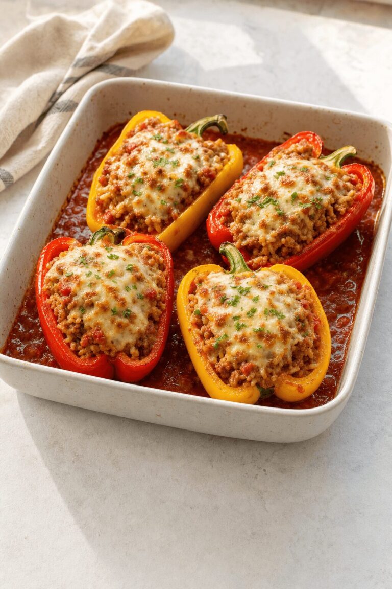 Stuffed Bell Peppers That Reheat Like a Dream