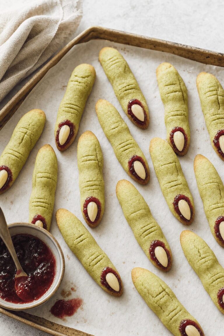 Witch Finger Sugar Cookies That Look Creepy, Bake Easy