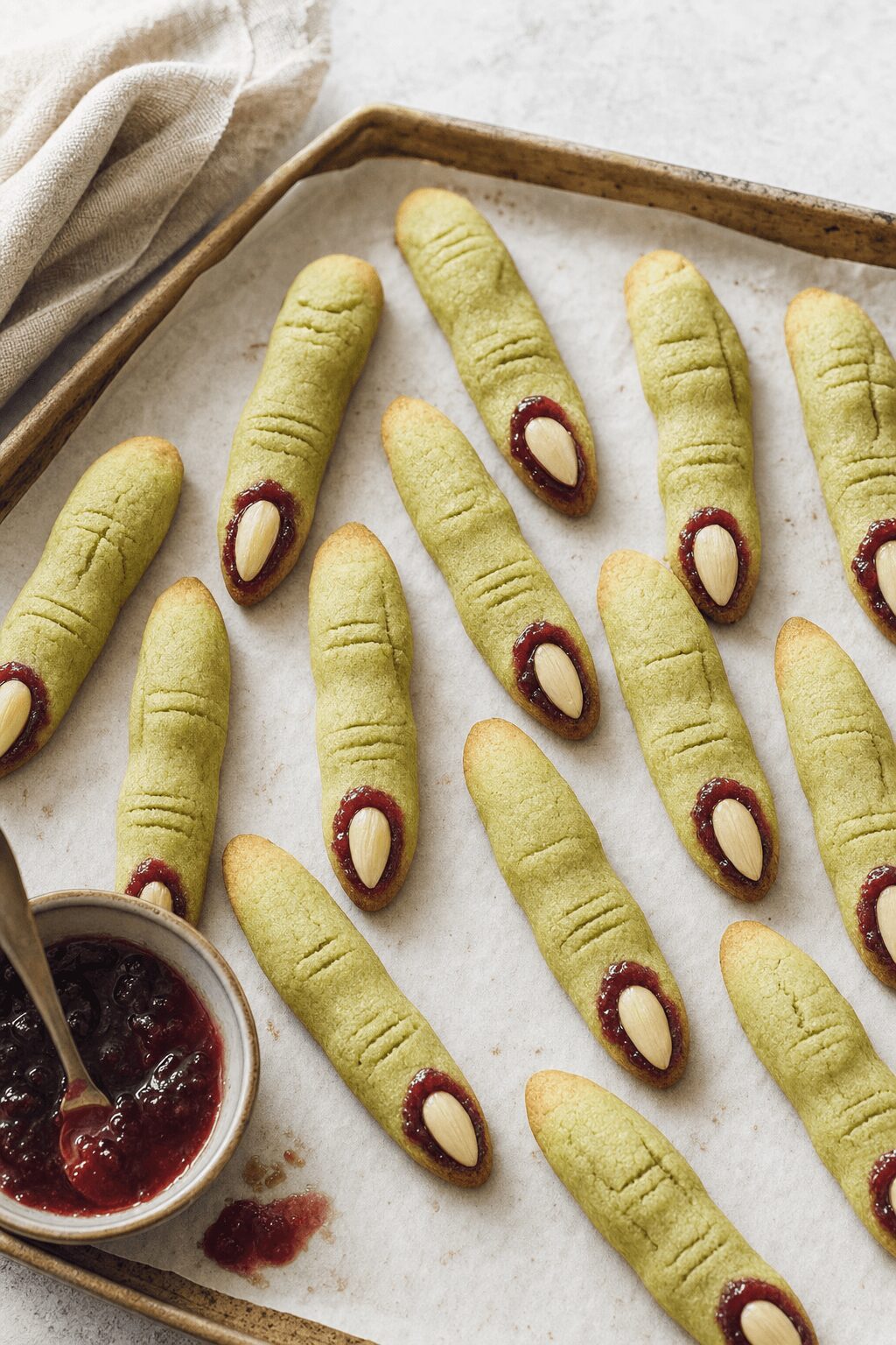 Witch Finger Sugar Cookies That Look Creepy, Bake Easy