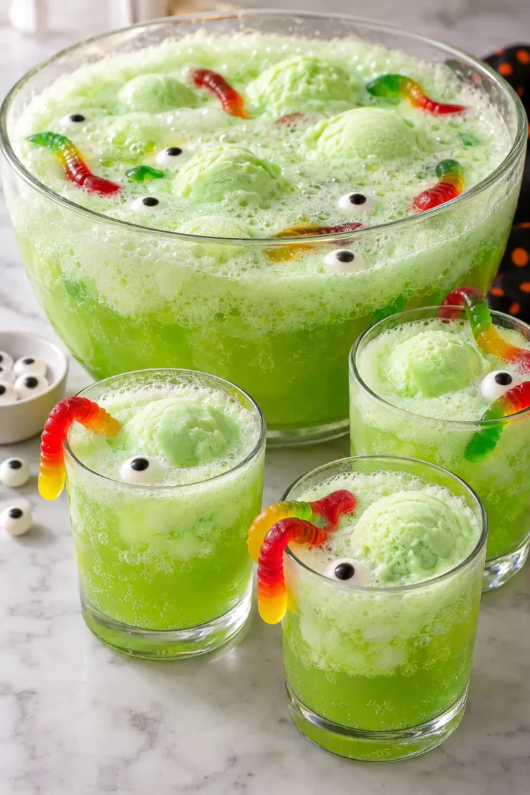 Halloween Sherbet Punch for Kids, Ready in 5 Minutes