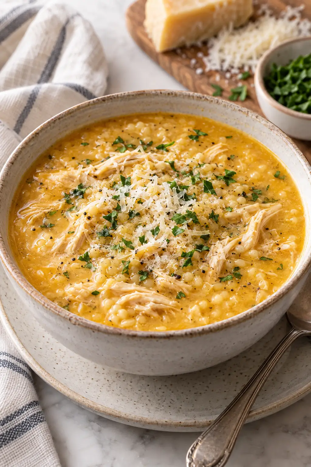 Italian Penicillin Soup That Soothes Sick Days in 50 Minutes served and ready to enjoy