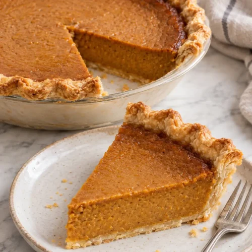 Pumpkin Pie From Scratch With Real Roasted Pumpkin